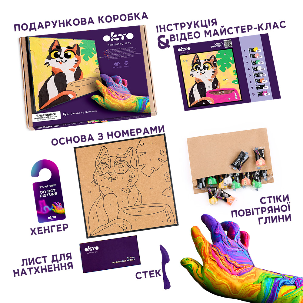 Картина за номерами "Веселий Кіт" - View 2