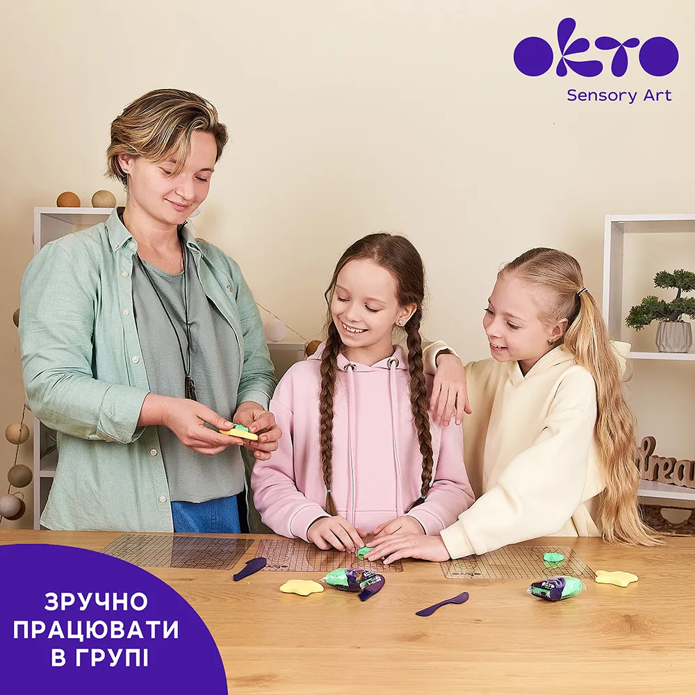 Килимок для ліплення OKTO Sensory Art - View 3