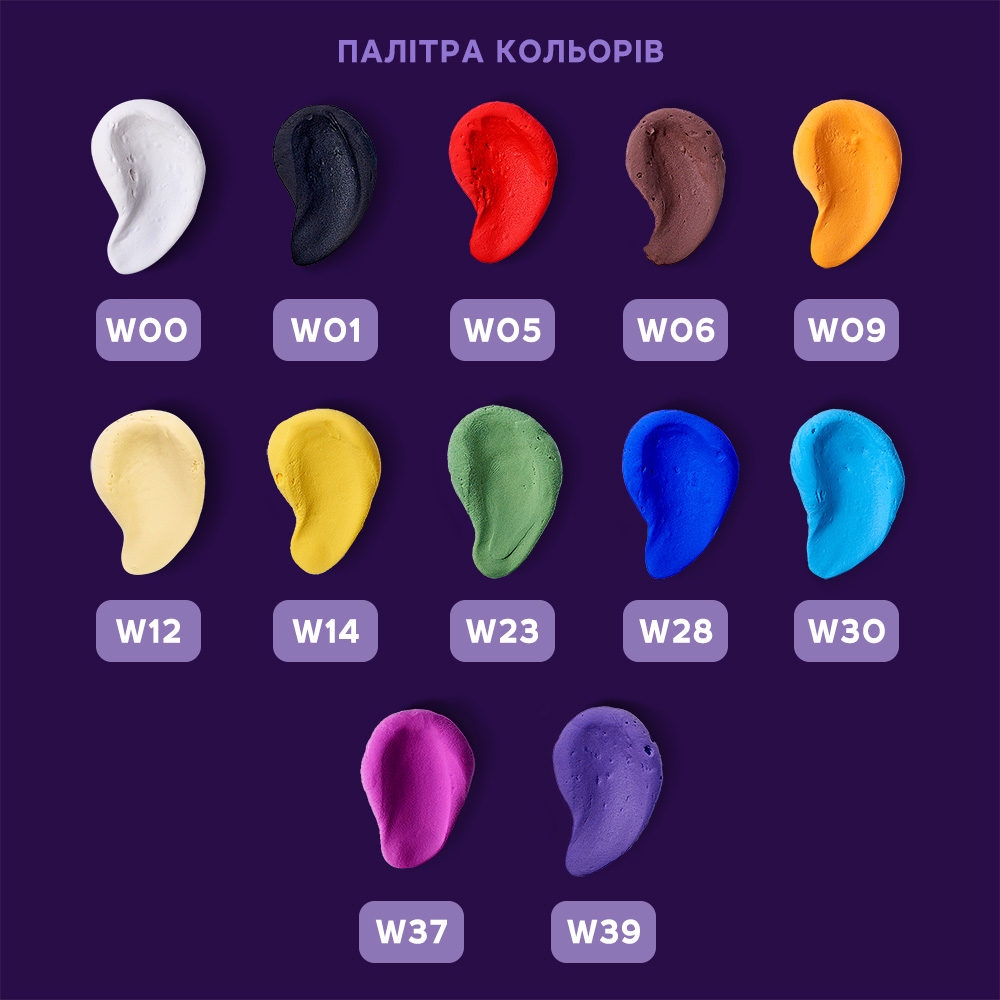 OKTO Colours повітряний пластилін білий (S - розмір) - View 1