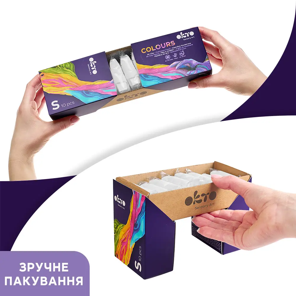OKTO Colours повітряний пластилін блакитний (S - розмір) - View 3