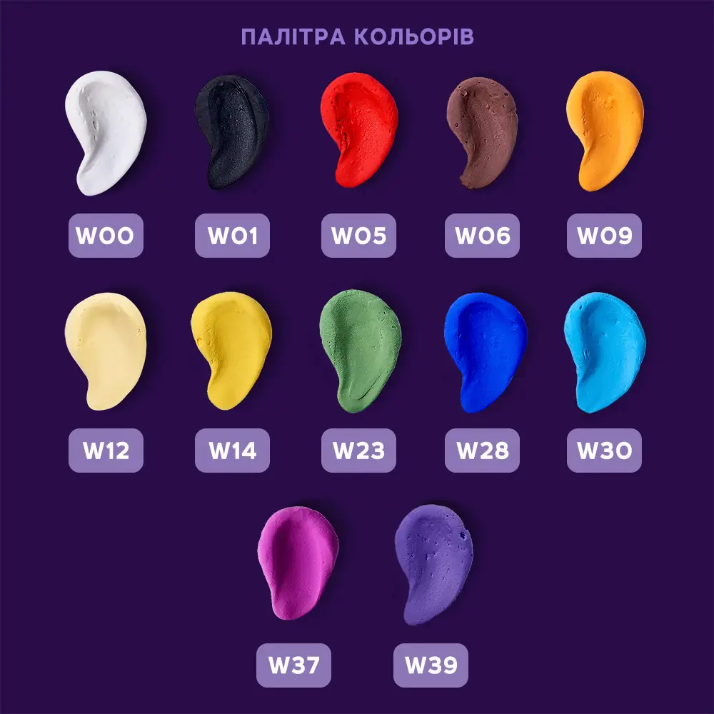 OKTO Colours повітряний пластилін жовтий (S - розмір) - View 1
